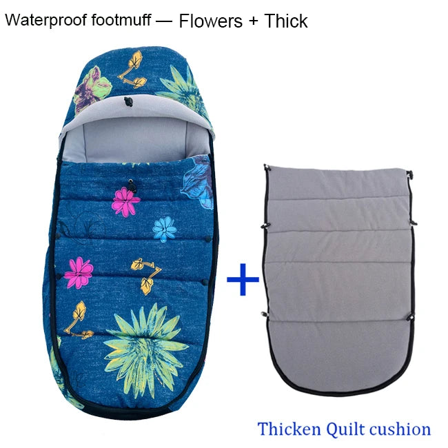 Universal Pushchairs Footmuff – Soft Lining and All-Season Comfort for Strollers and Prams