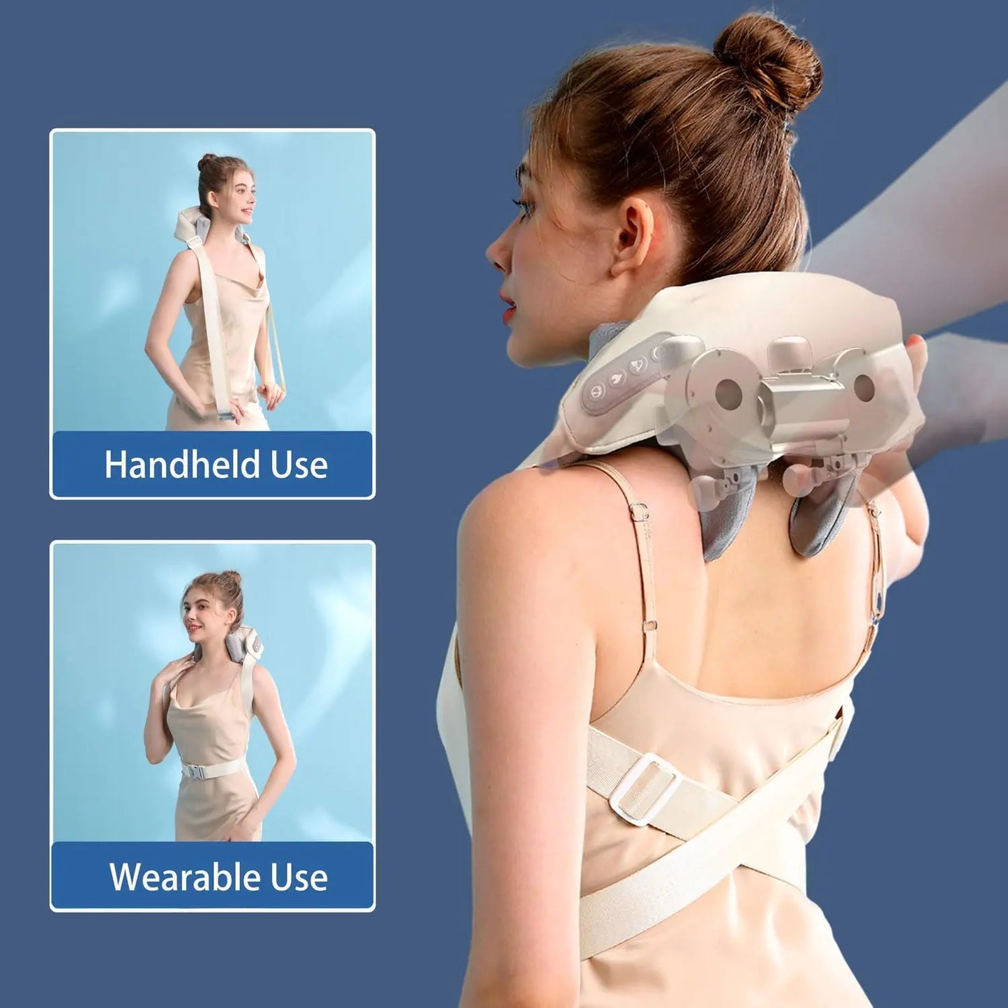 Neck & Shoulder Deep Tissue Massager – Professional Relief at the Press of a Button
