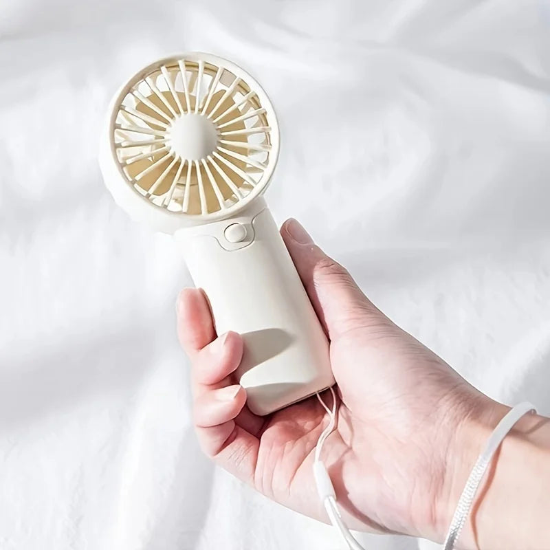 1500mAh Portable Mini Air Cooler Fan – 3 Speed – for Home, Office, Outdoor & Travel