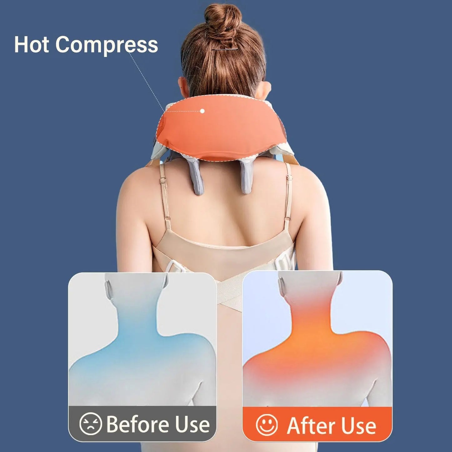 Neck & Shoulder Deep Tissue Massager – Professional Relief at the Press of a Button