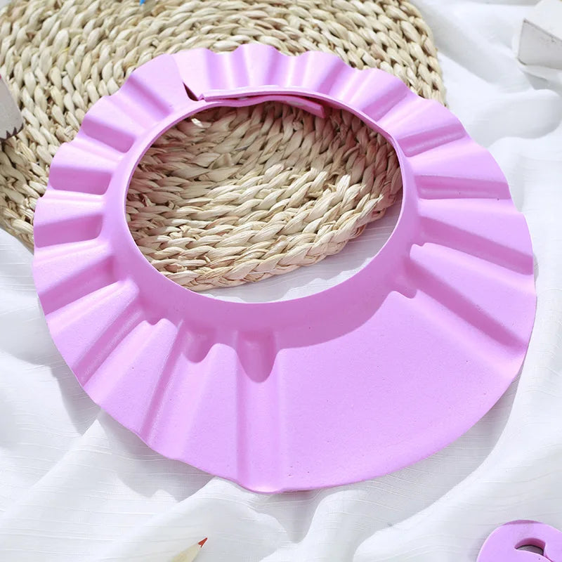 Baby Shower Soft Cap – Adjustable Waterproof