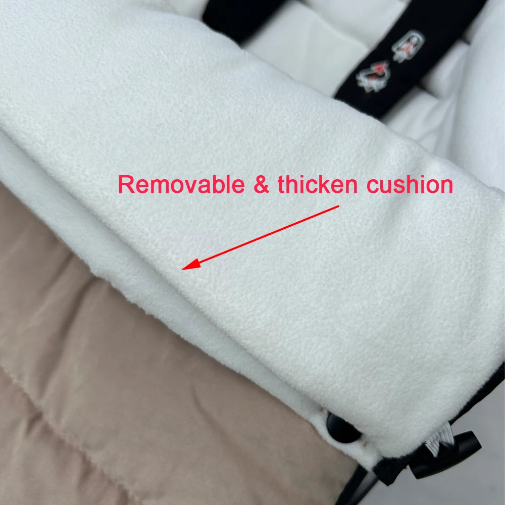 Universal Pushchairs Footmuff – Soft Lining and All-Season Comfort for Strollers and Prams