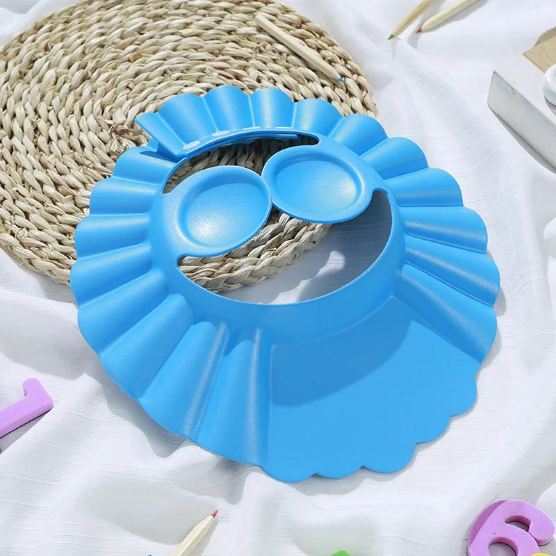 Baby Shower Soft Cap – Adjustable Waterproof