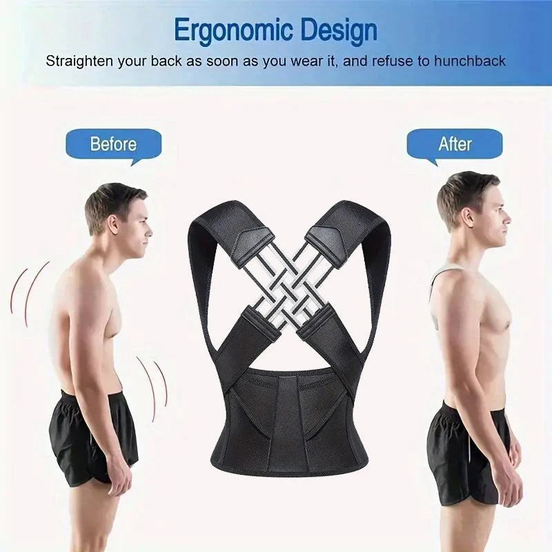 Adjustable Posture Corrector Belt Lumbar Support