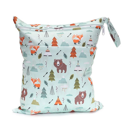 Waterproof Reusable Baby Diapers Bags