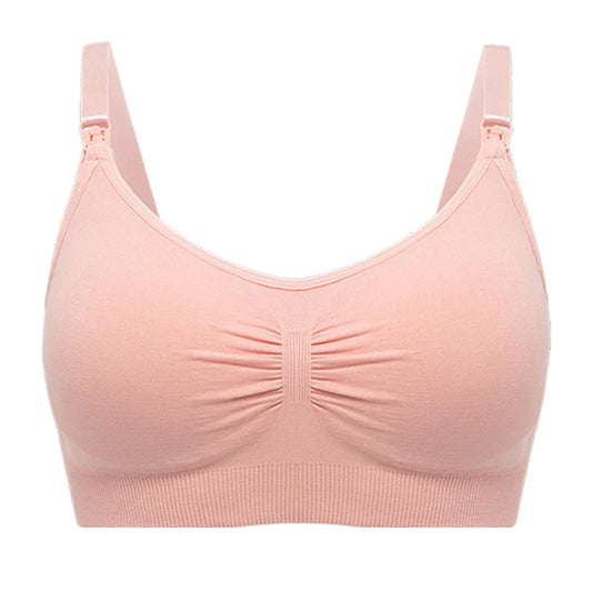 High Quality Plus Size Nursing Bra – Seamless, Breathable Comfort for New Moms