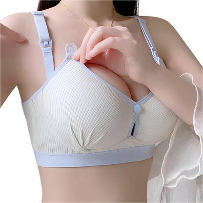 Maternity Nursing Bra – Soft Comfort Bralette for Pregnant & Breastfeeding Moms