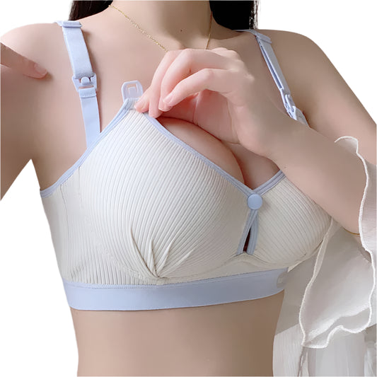 Maternity Nursing Bra – Soft Comfort Bralette for Pregnant & Breastfeeding Moms