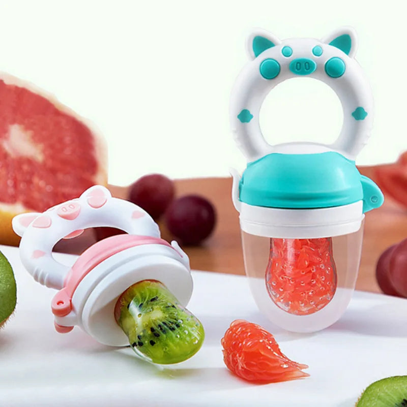 2-in-1 Baby Feeding Spoon & Juice Extractor