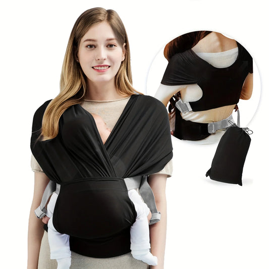 Wrap Baby Carrier – Soft & Stretchy Infant Sling for Newborns