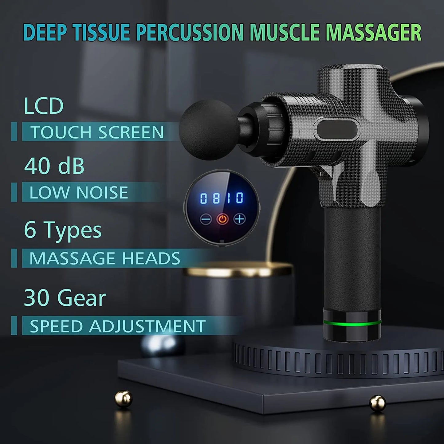 Portable Deep Tissue Massage Gun