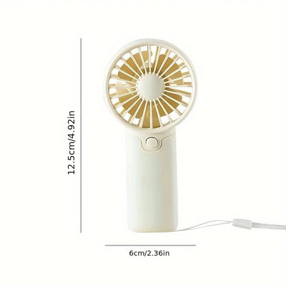 1500mAh Portable Mini Air Cooler Fan – 3 Speed – for Home, Office, Outdoor & Travel