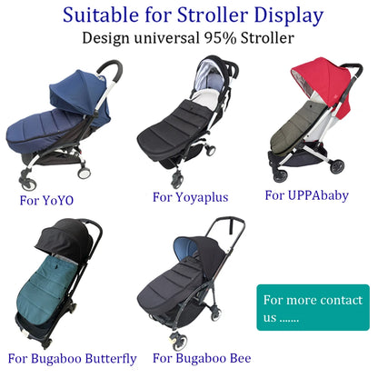 Universal Pushchairs Footmuff – Soft Lining and All-Season Comfort for Strollers and Prams