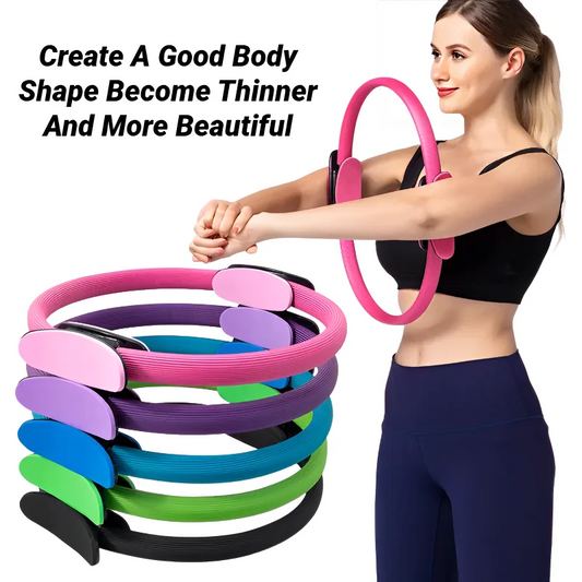 Yoga Fitness Ring for Women – Pilates Resistance Circle for Body Shaping