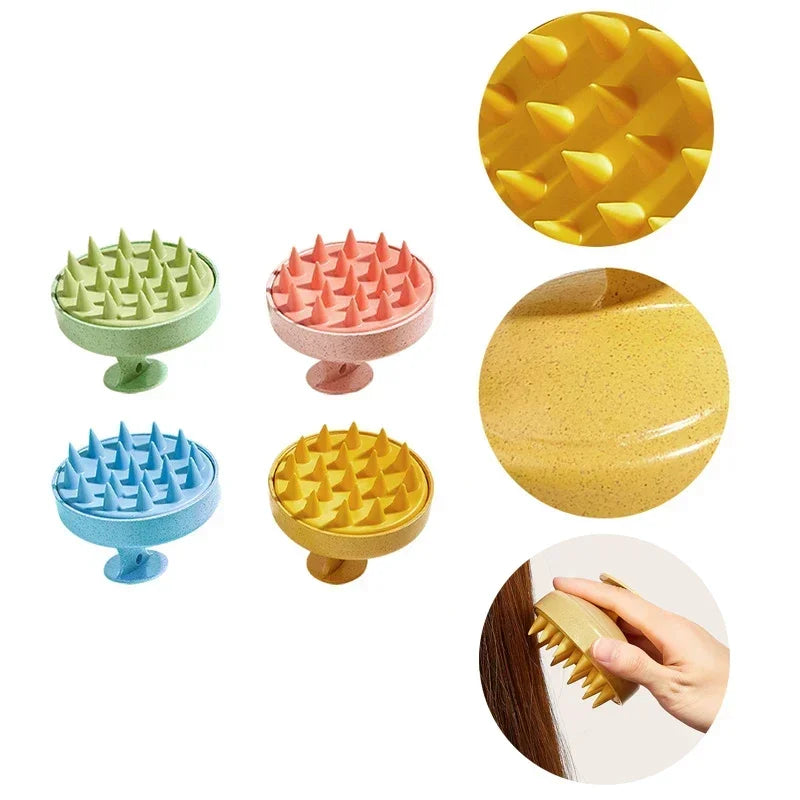 Head Cleansing Shampoo Massager – Deep Scalp Exfoliation & Hair Revitalization