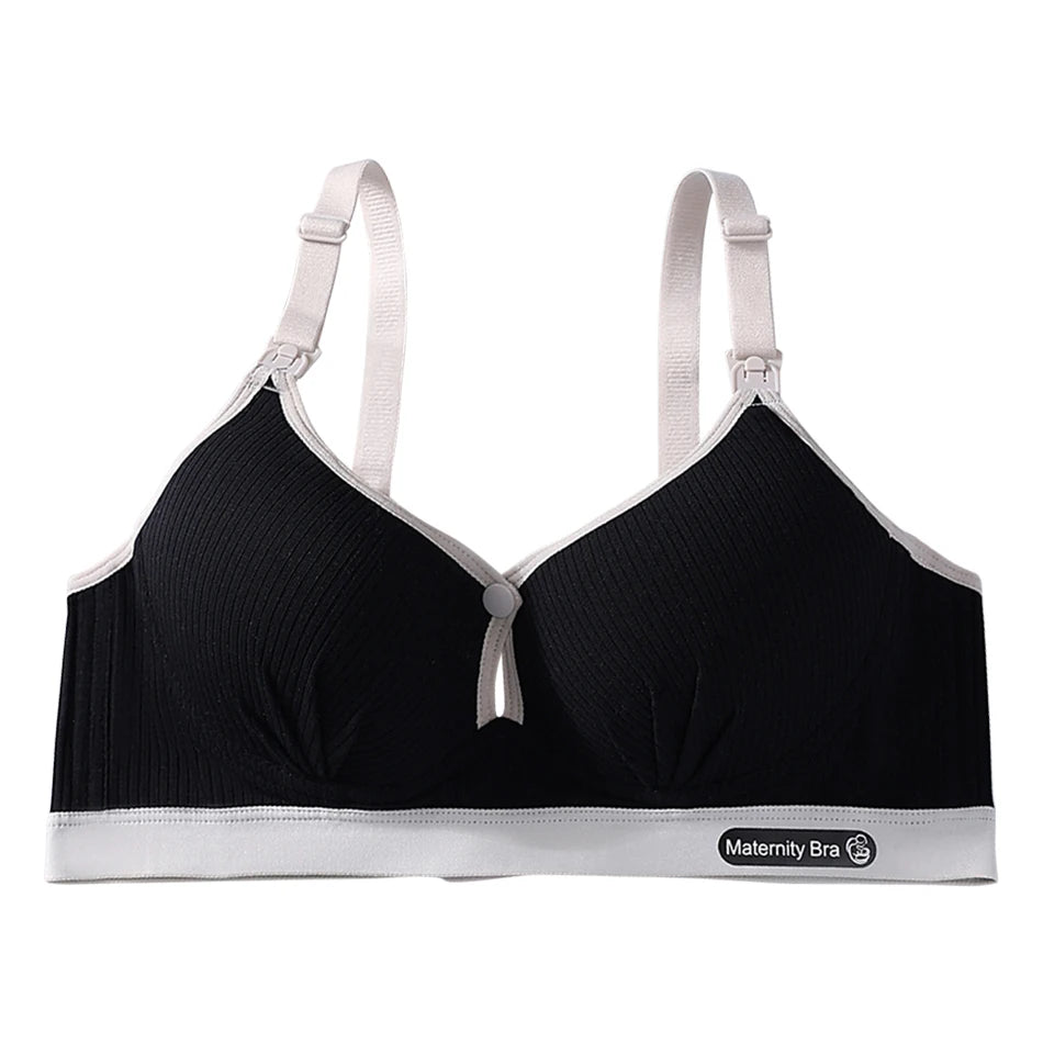 Maternity Nursing Bra – Soft Comfort Bralette for Pregnant & Breastfeeding Moms
