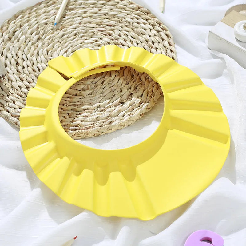 Baby Shower Soft Cap – Adjustable Waterproof